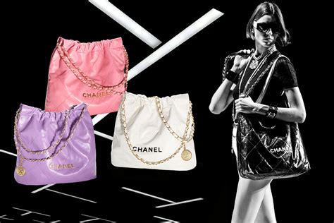 chanel 22 mini street style|chanel 22 bag colors.